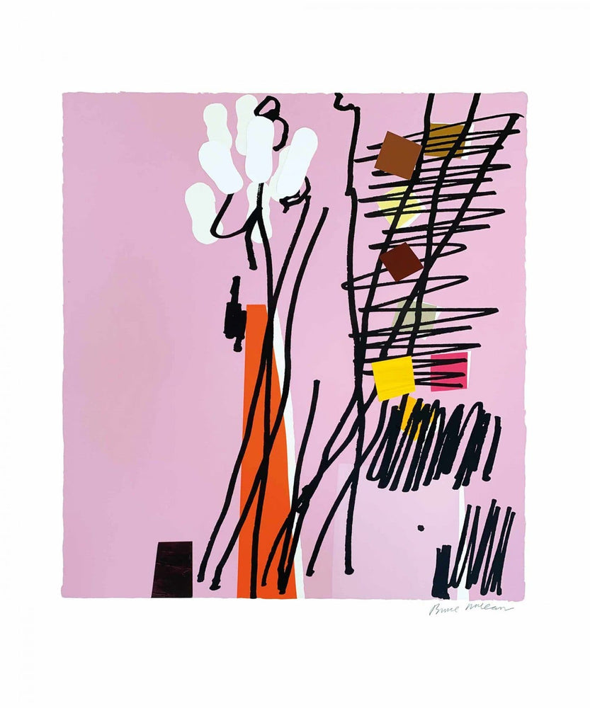 Hot Spring Path artwork by Bruce Mclean 