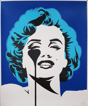 I Dream Of Marilyn, Glacier Blue Hair artwork by Pure Evil 