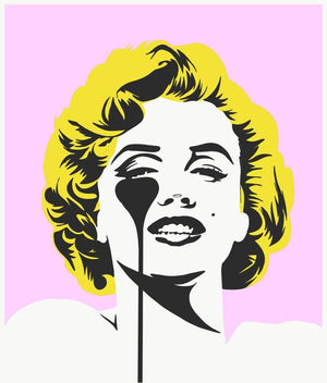 I Dream Of Marilyn, Golden Yellow Hair artwork by Pure Evil 