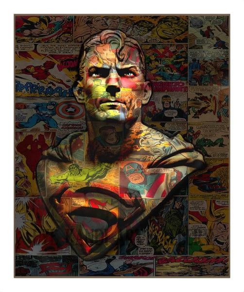 Dirty Hans print Superman | Enter Gallery