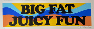 Big Fat Juicy Fun artwork by Oli Fowler 