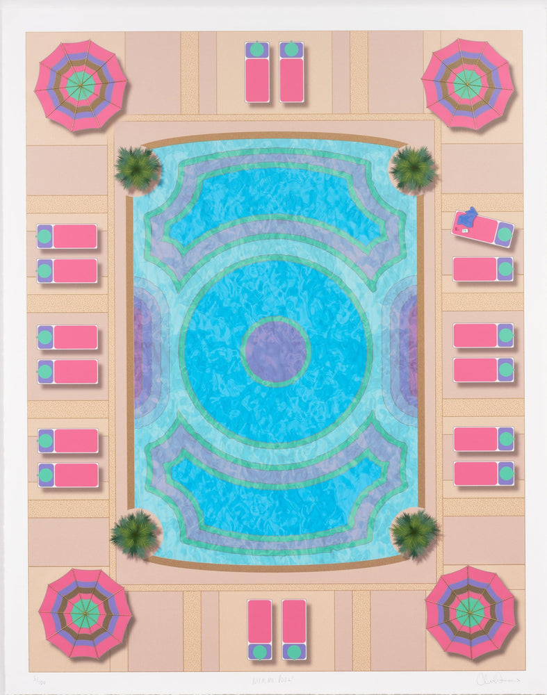 Miami Pool by Cleo Barbour | Enter Gallery