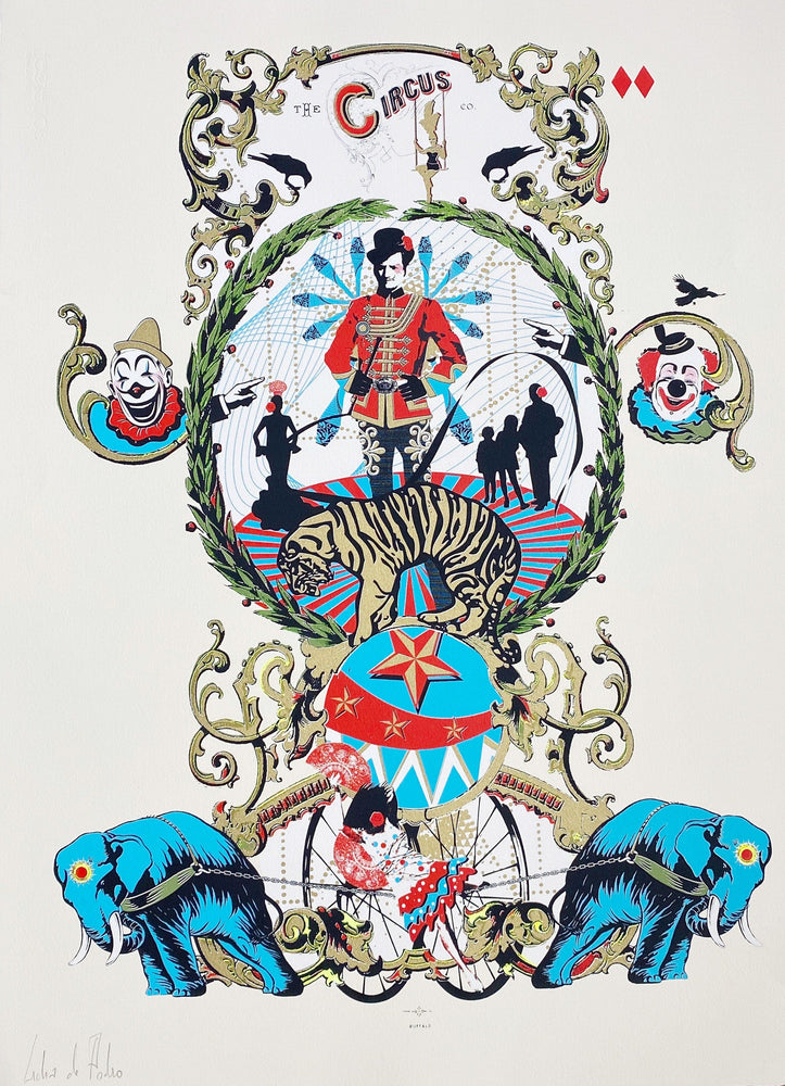 The Circus artwork by Lidia De Pedro 
