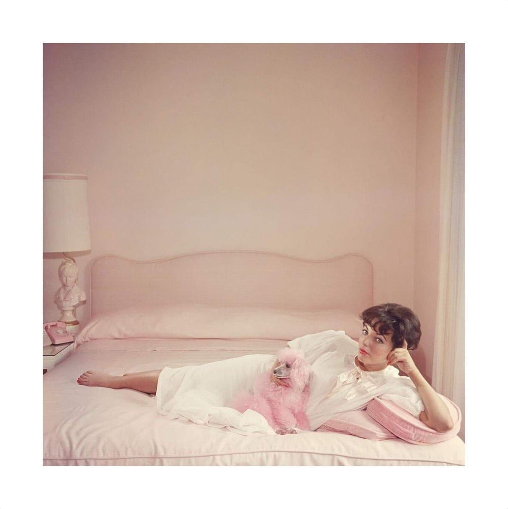 Joan Collins Relaxes, C-Type Print by Slim Aarons | Enter Gallery