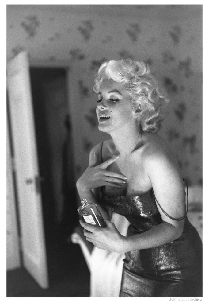 Marilyn Getting Ready To Go Out II artwork by Michael Ochs 
