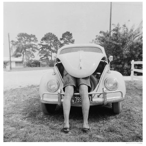 VW Beetle artwork by Michael Ochs 