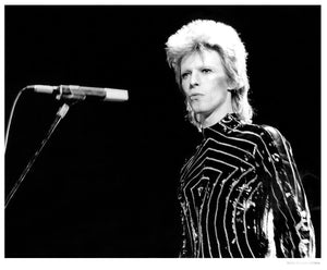 Ziggy Stardust Era Bowie In LA artwork by Michael Ochs 