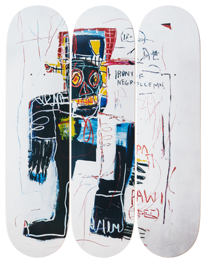 Irony of a Negro Policeman by Jean-Michel Basquiat | Enter Gallery
