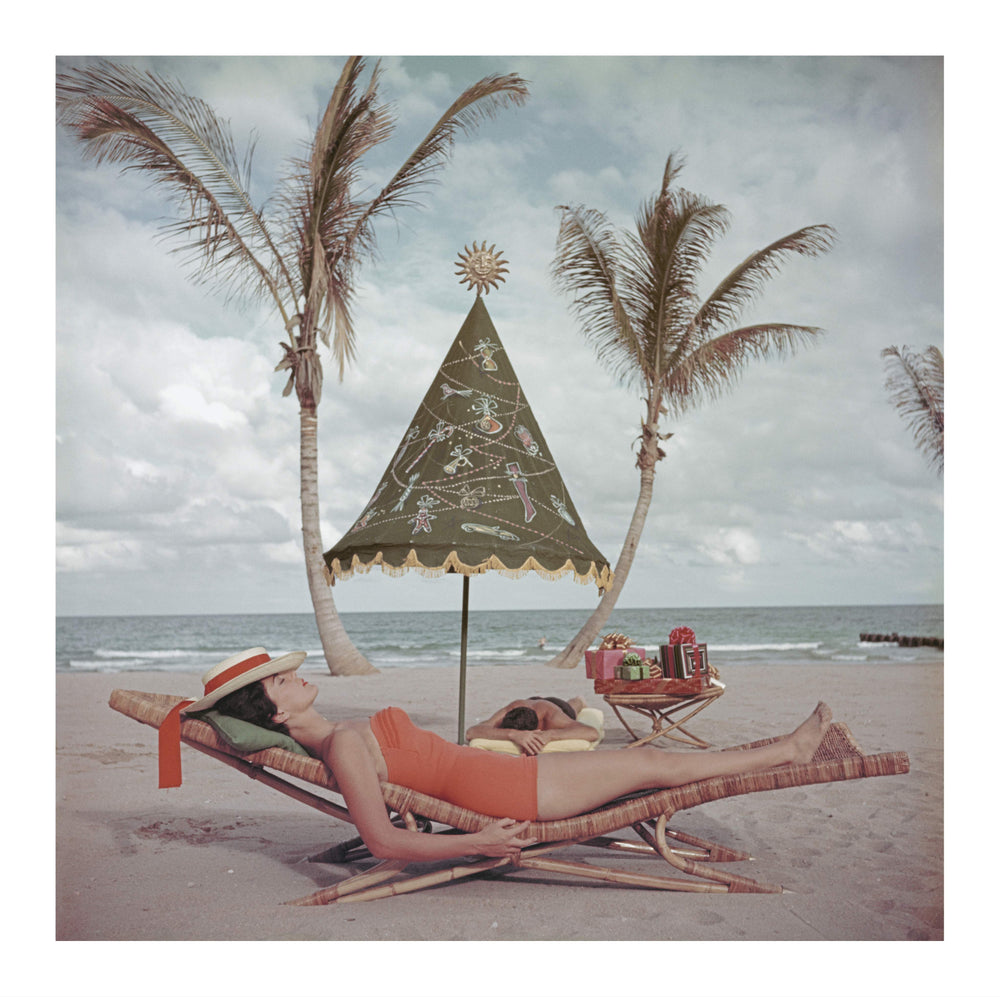 Palm Beach Idyll photographic art print by Slim Aarons | Enter Gallery
