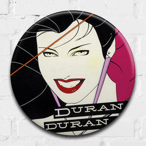 Duran Duran, Rio Giant 3D Vintage Pin Badge by Tape Deck Art | Enter Gallery