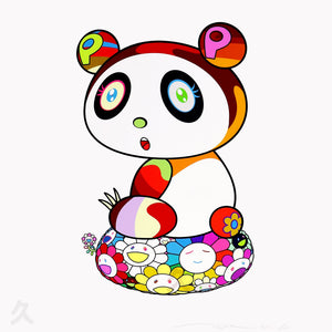 Panda-Chan On A Flower Cushion Bouncy Bounce by Takashi Murakami | Enter Gallery