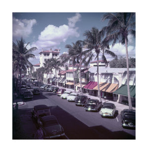 Palm Beach Street, C-Type Print