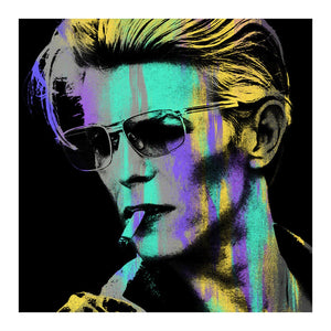 Blue Young Bowie, Medium by Anthony Freeman | Enter Gallery