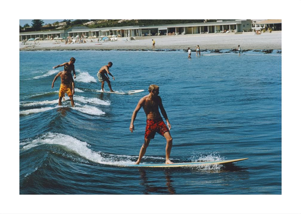 Surfing Brothers photographic art print by Slim Aarons | Enter Gallery