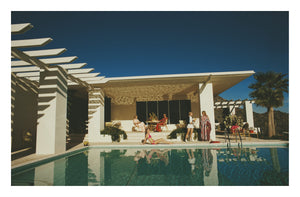 Poolside In Arizona photographic art print by Slim Aarons | Enter Gallery