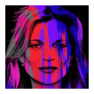 Kate Moss Red, Small by Anthony Freeman | Enter Gallery