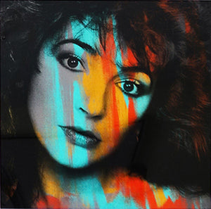 Kate Bush Blue, Large Canvas by Anthony Freeman | Enter Gallery