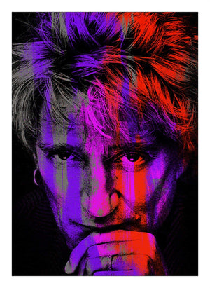Rod Stewart Red, Medium by Anthony Freeman | Enter Gallery