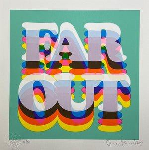 Far Out print by Oli Fowler | Enter Gallery