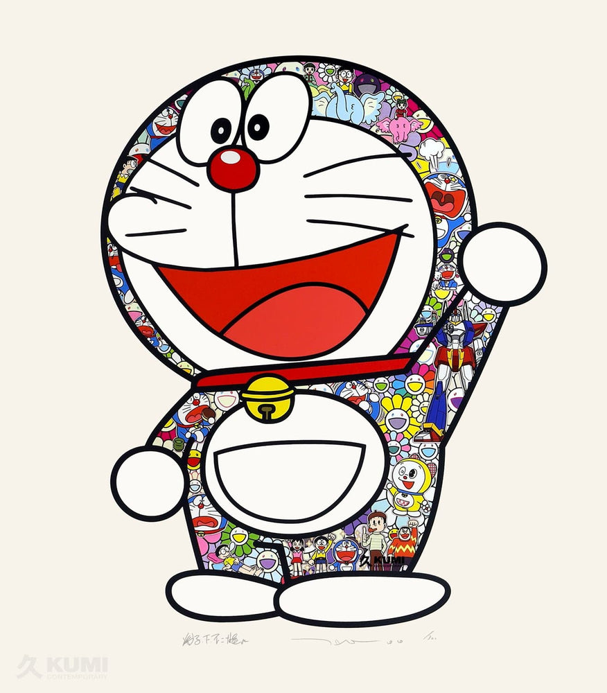 Doraemon, Hip Hip Hurrah! by Takashi Murakami | Enter Gallery