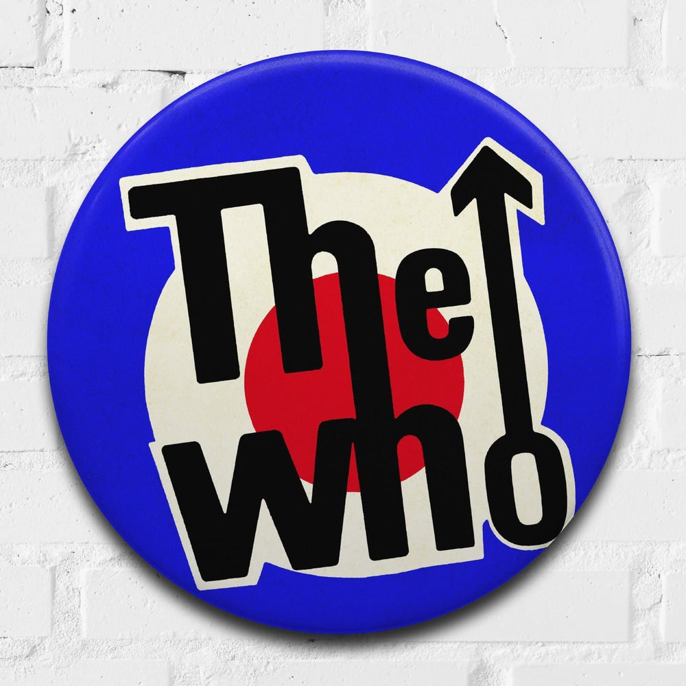 The Who Giant 3D Vintage Pin Badge by Tape Deck Art | Enter Gallery