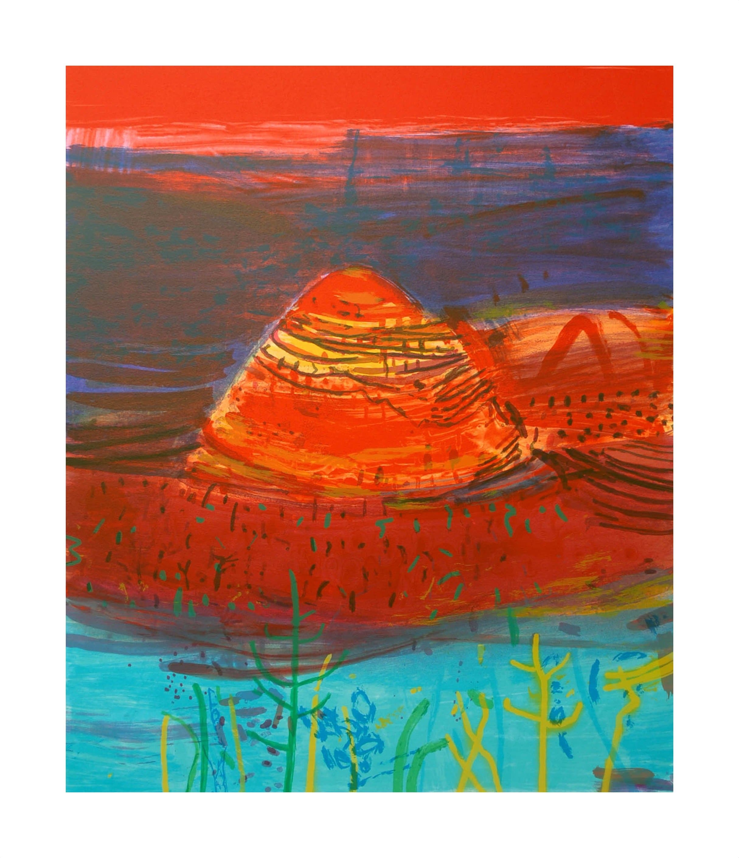 Autumn Sierra limited edition print by Barbara Rae | Enter Gallery