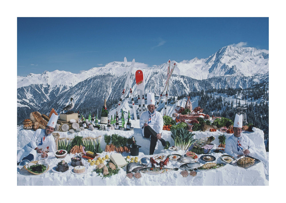 Culinary Heights photographic art print by Slim Aarons | Enter Gallery
