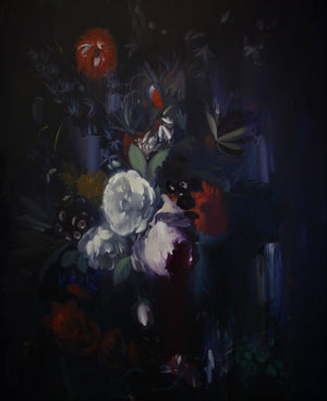 Still Life of Fruit And Flowers After Huysum by Chris Kettle | Enter Gallery