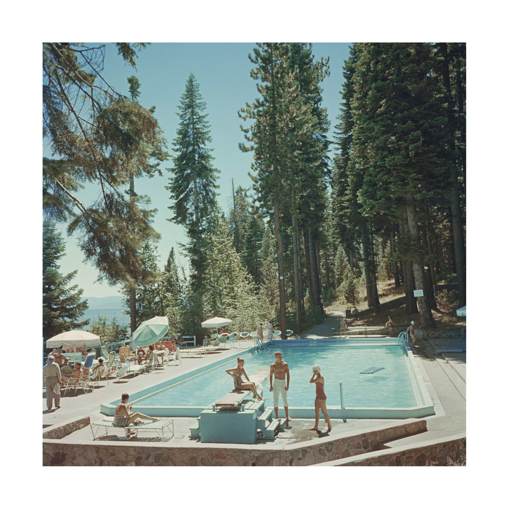 Pool At Lake Tahoe, C-Type Print