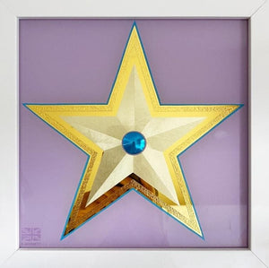 Lucky Stars, Lilac And Blue
