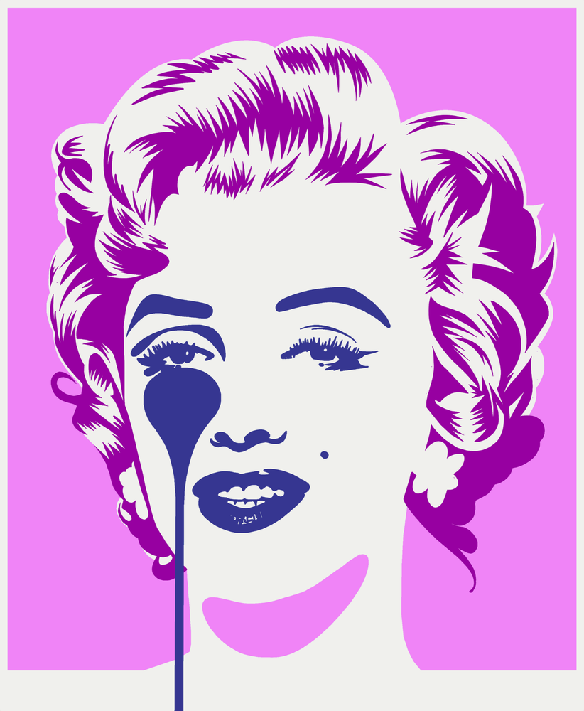 Marilyn Classic, Pink And Purple