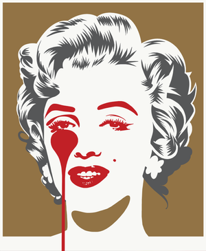 Marilyn Classic, Gold And Grey