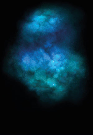 Galaxy Explosion Diamond Dust, Turquoise