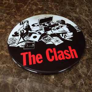 The Clash London Calling Single, Giant 3D Vintage Pin Badge