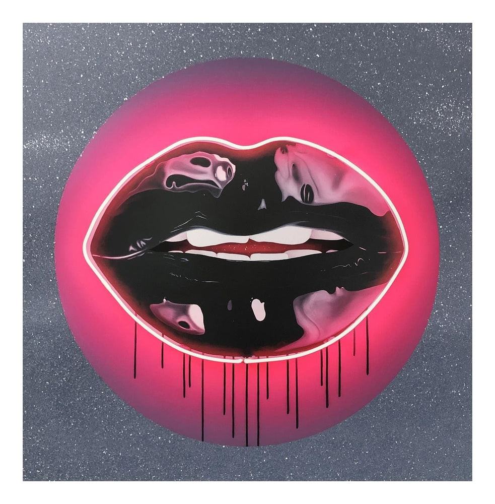 Framed Candy Darling, Neon Magenta