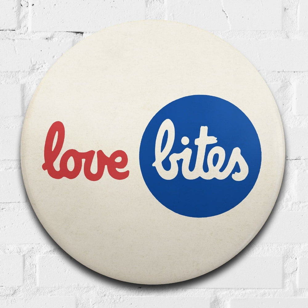 Buzzcocks, Love Bites, Giant 3D Vintage Pin Badge