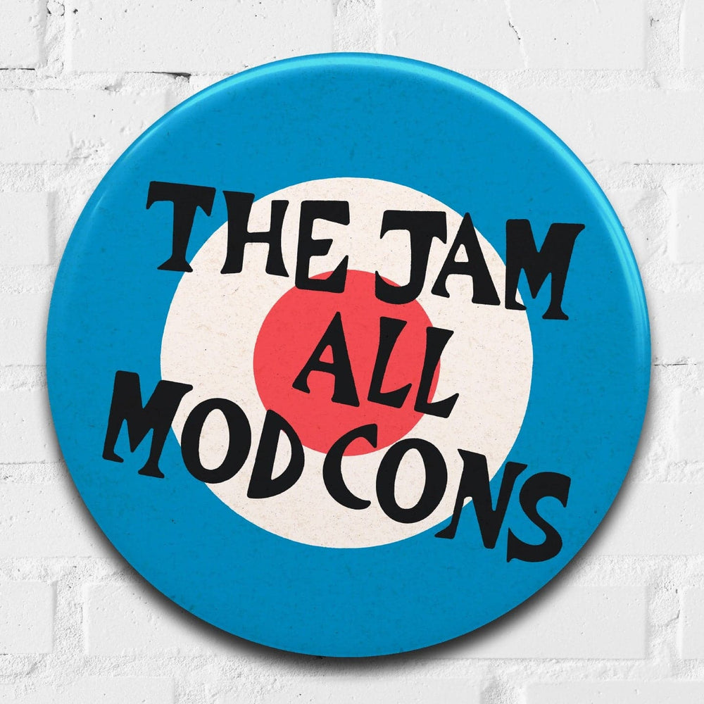 The Jam, All Mod Cons, Giant 3D Vintage Pin Badge