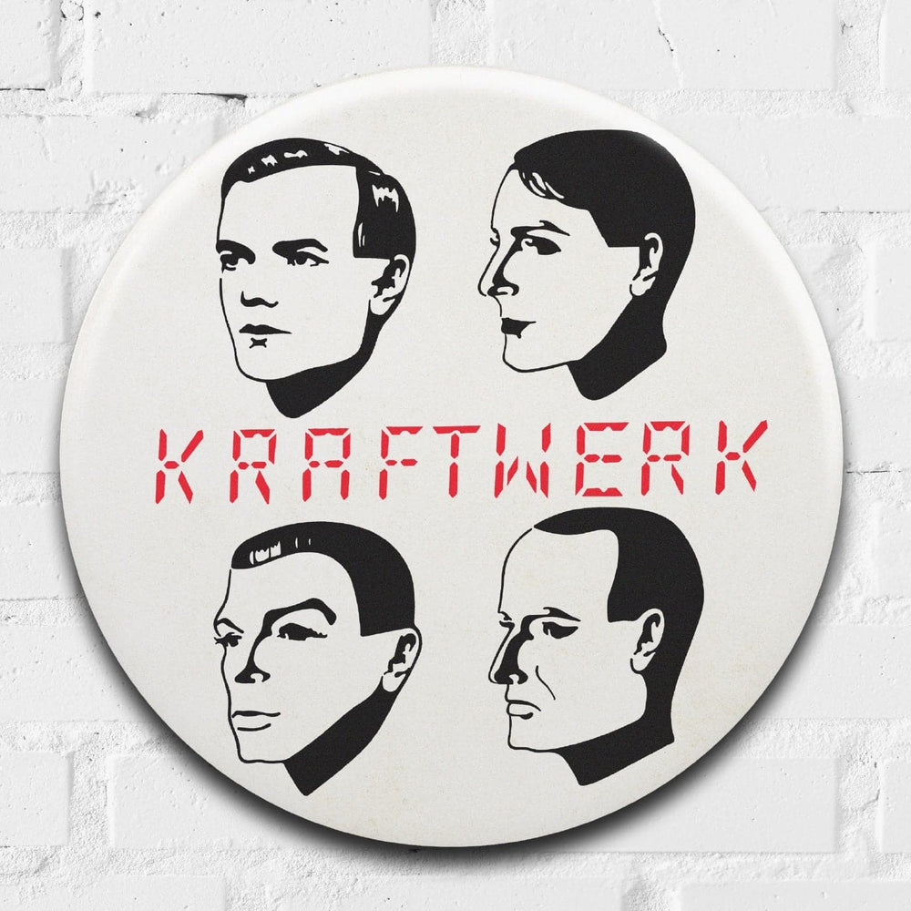 Kraftwerk, Giant 3D Vintage Pin Badge