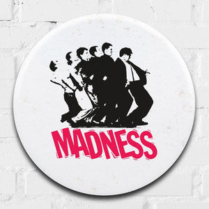 Madness, One Step Beyond, Giant 3D Vintage Pin Badge