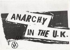 Rogue Materials 1972 – 2021, Limited Edition Book, Anarchy In The UK