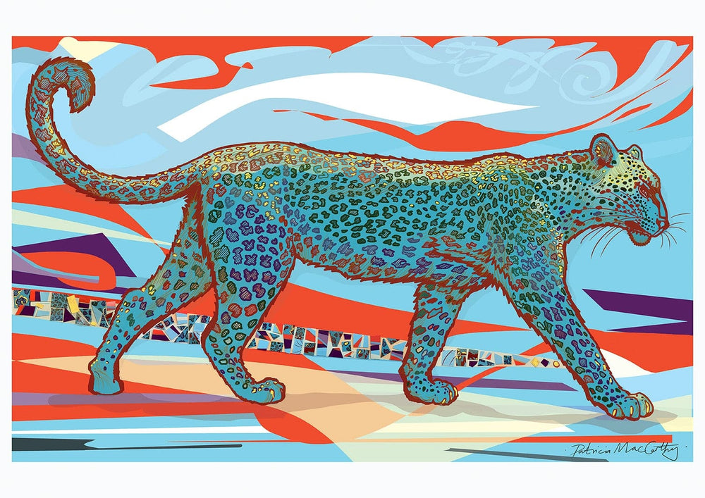 Slinkily Glinting Creature, Leopard