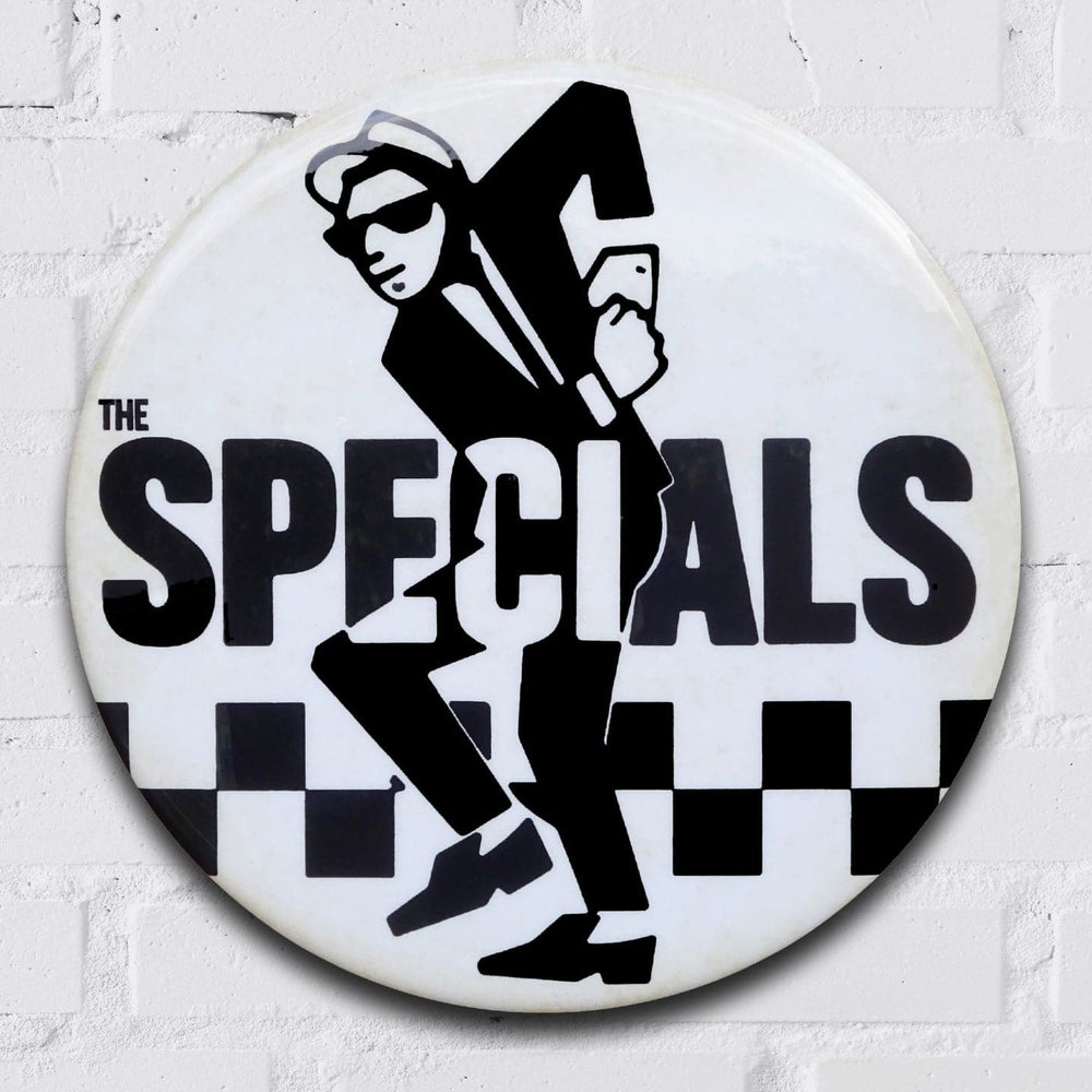 The Specials Walt Jabsco, Giant 3D Vintage Pin Badge
