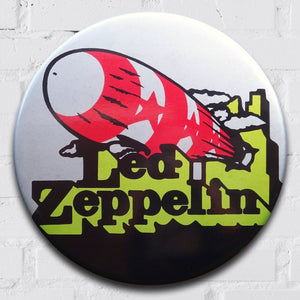 Led Zeppelin, Giant 3D Vintage Pin Badge