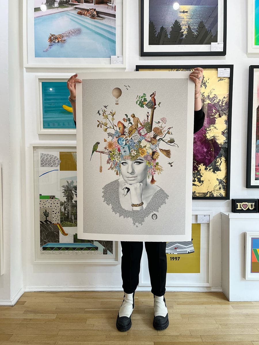 Barbra limited edition art print by Maria Rivans | Enter Gallery