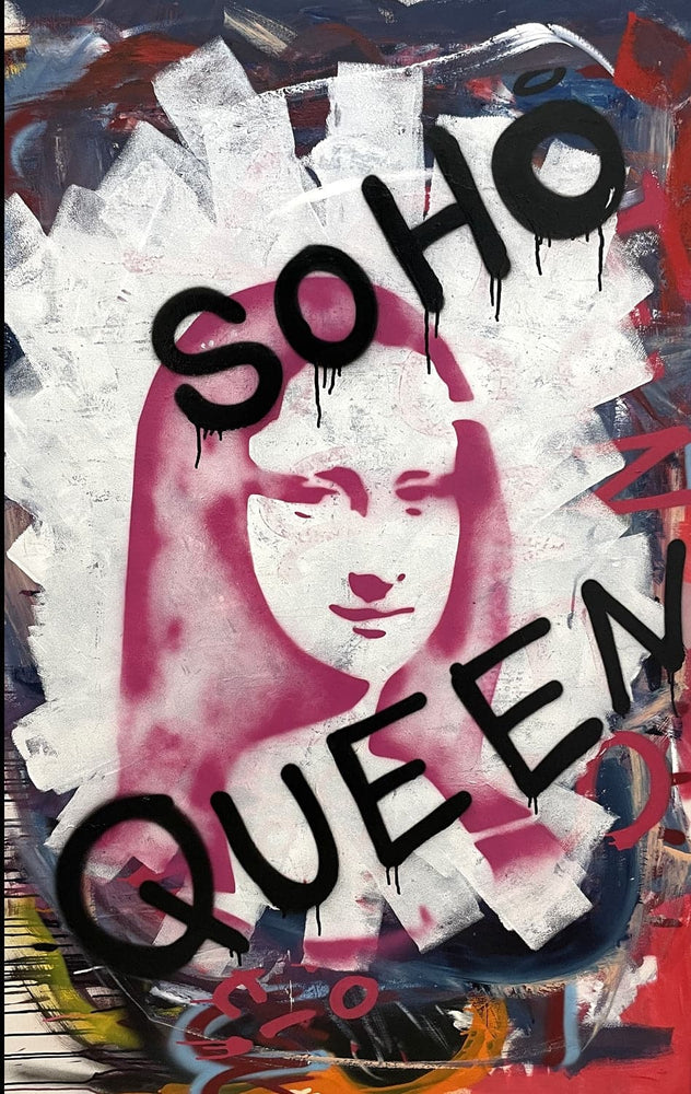 Soho Queen, Original on Canvas