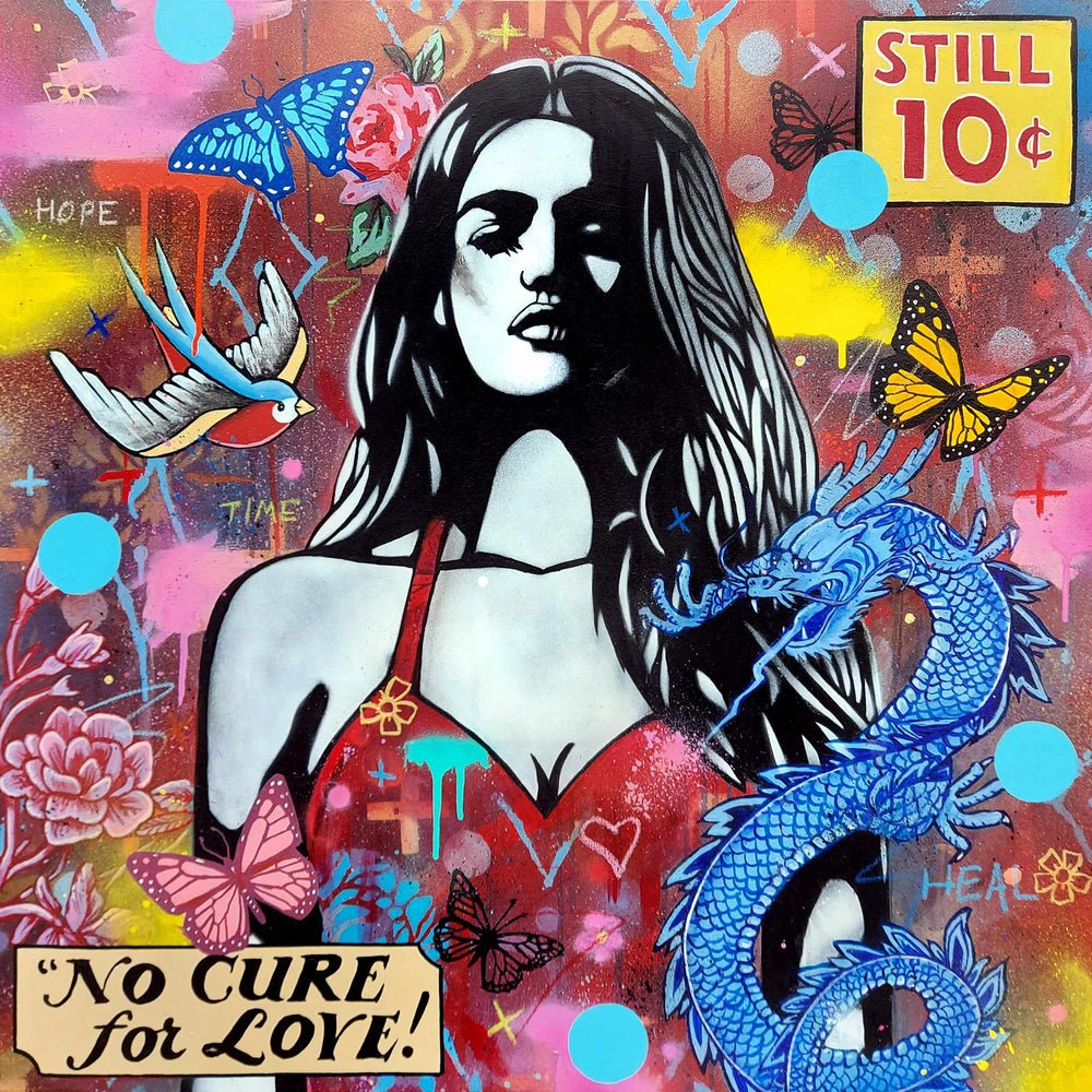 No Cure For Love, Original on Canvas