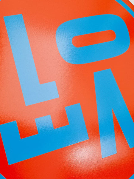 Revolving Love, Orange by Gavin Turk | Enter Gallery