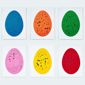 Holy Eggs, Set of 6 Prints