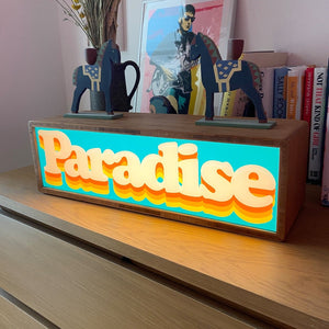 Paradise, Light Box