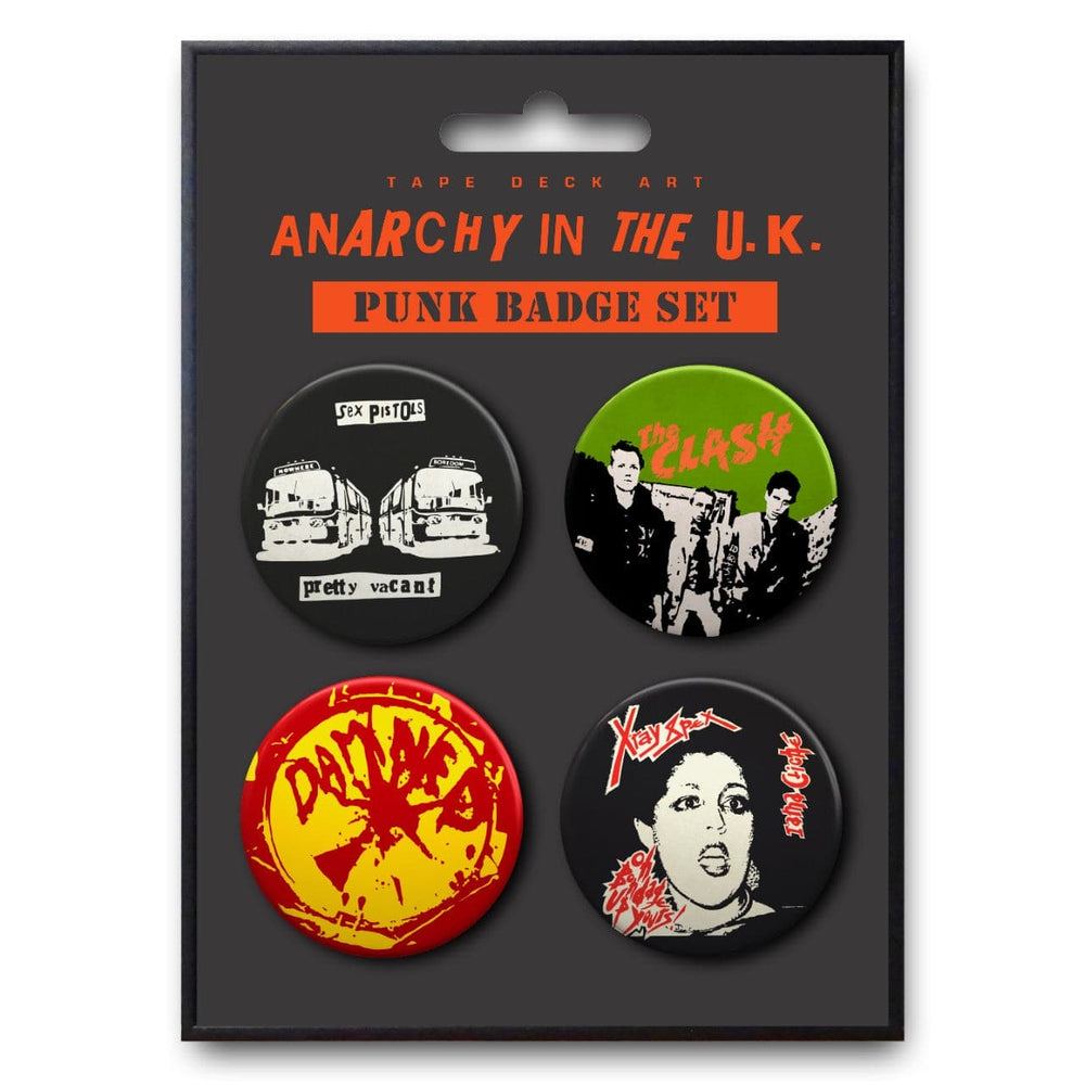 Anarchy In The UK, Punk Badge Set
